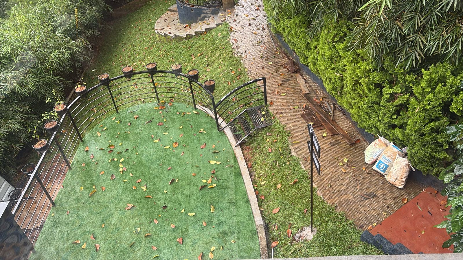 35mm high density artificial turf installation